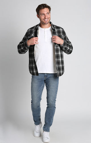 Sherpa Lined Flannel Shirt Jacket - JACHS NY