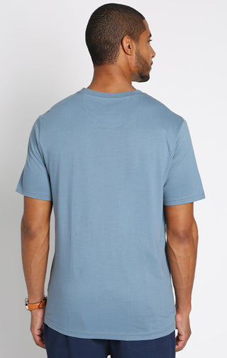 Pima Cotton Short Sleeve Henley - JACHS NY