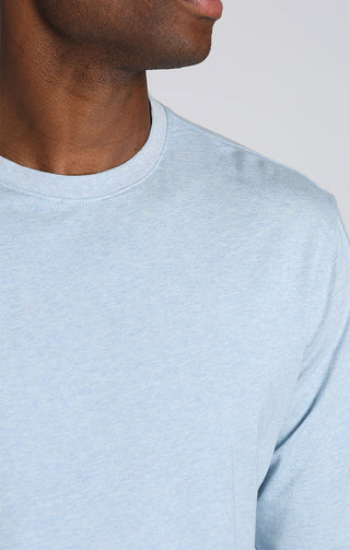 Long Sleeve Cotton Modal Crewneck - JACHS NY