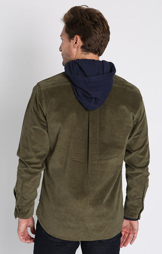 Stretch Corduroy Overshirt - JACHS NY