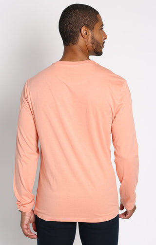 Pima Cotton Long Sleeve Crewneck - JACHS NY