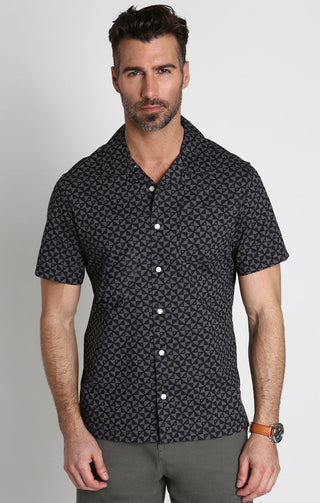 Short Sleeve Rayon Camp Shirt - JACHS NY