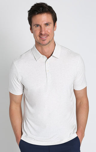 Stretch Poly Viscose Soft Polo - JACHS NY