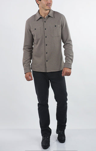 Rye Soft Touch Fleece Workshirt - JACHS NY