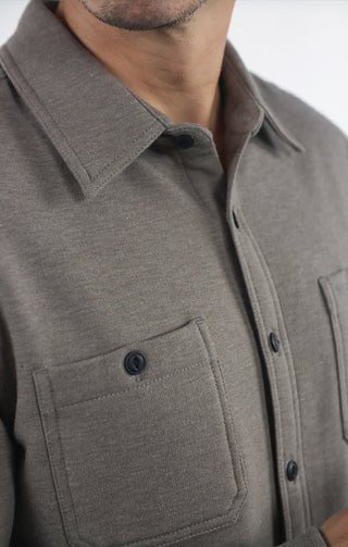 Rye Soft Touch Fleece Workshirt - JACHS NY