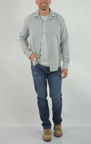 Cashmere Touch Flannel Shirt - JACHS NY