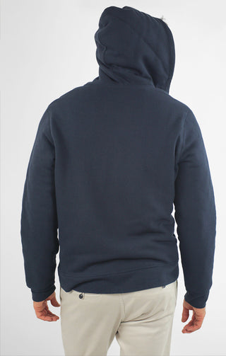 Recycled Jacquard Sherpa Lined Full Zip Hoodie - JACHS NY