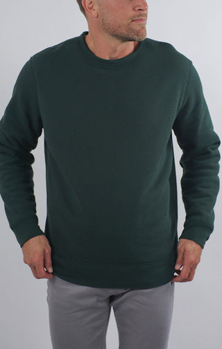 Kent Recycled Jacquard Sherpa Lined Crewneck - JACHS NY