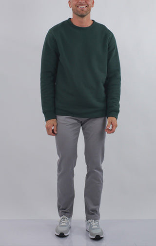 Kent Recycled Jacquard Sherpa Lined Crewneck - JACHS NY