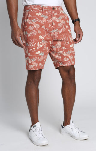 Printed Stretch Chino Short - JACHS NY