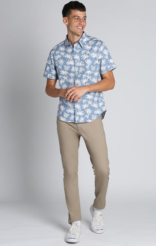 Stretch Short Sleeve Shirt - JACHS NY