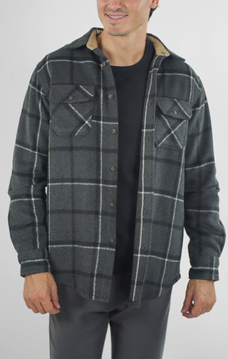 Plaid 2 Pocket Unlined Workshirt - JACHS NY