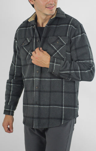 Plaid 2 Pocket Unlined Workshirt - JACHS NY