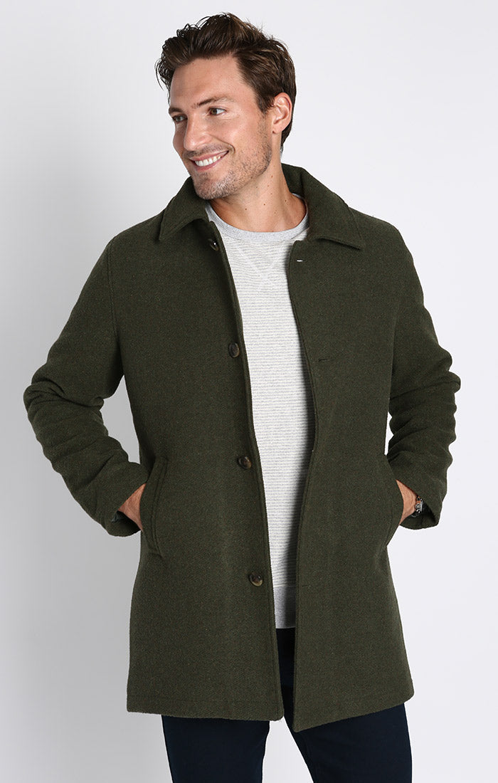 Olive Mott Wool Blend Coat – JACHS NY