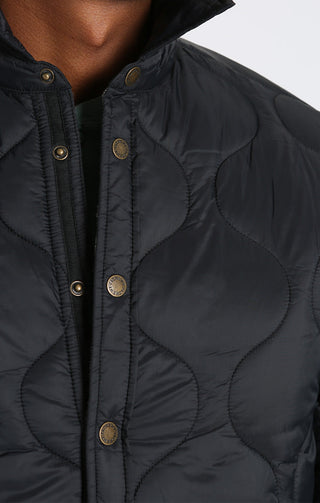 Quilted Flannel Lined Puffer Jacket - JACHS NY