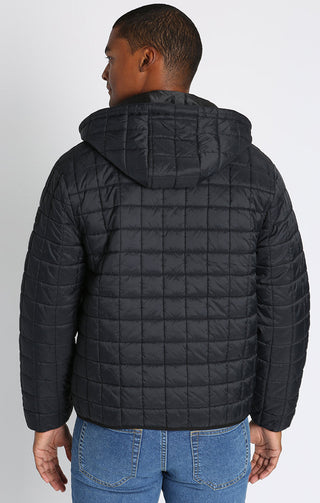 Light Quilted Hooded Puffer Jacket - JACHS NY