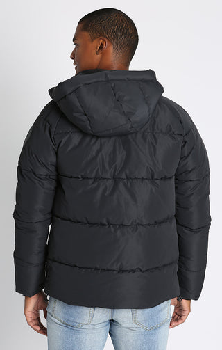 Quilted Hooded Puffer Jacket - JACHS NY