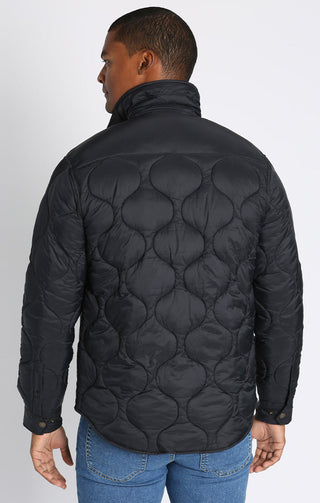 Quilted Flannel Lined Puffer Jacket - JACHS NY