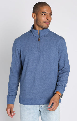 Quarter Zip Soft Touch Fleece Pullover - JACHS NY