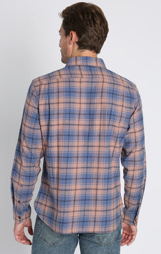 Stretch Midweight Flannel Workshirt - JACHS NY