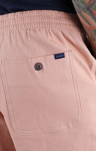 Stretch Twill Pull On Dock Short - JACHS NY