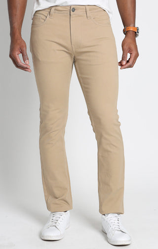 Stretch Slim Fit 5 Pocket Twill Pant - JACHS NY