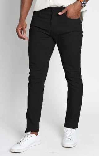 Stretch Slim Fit 5 Pocket Twill Pant - JACHS NY