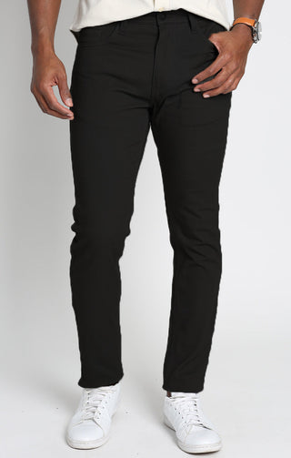 Stretch Slim Fit 5 Pocket Twill Pant - JACHS NY