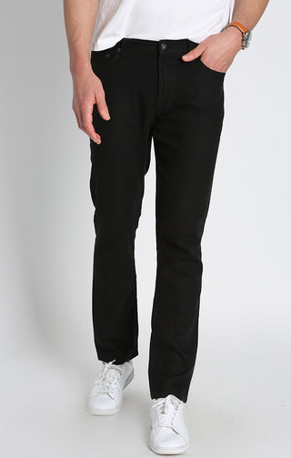 Straight Fit 5 Pocket Linen Pant - JACHS NY