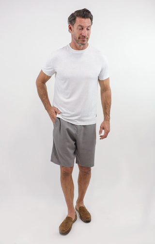 Linen Blend Short - JACHS NY