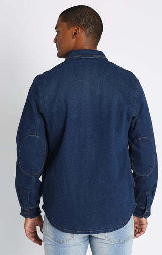 Stretch Flannel Lined Denim Jacket - JACHS NY