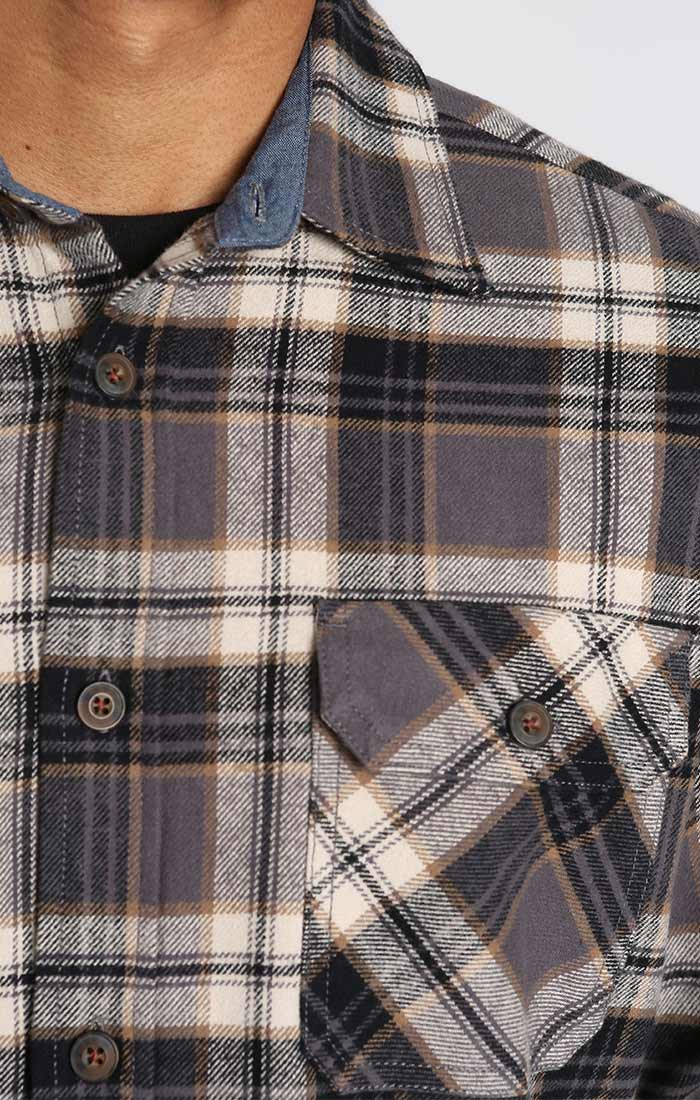 Navy Plaid Brawny Flannel and Thermal 2-Pack – JACHS NY
