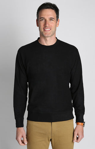 Ultra Soft Ribbed Crewneck - JACHS NY