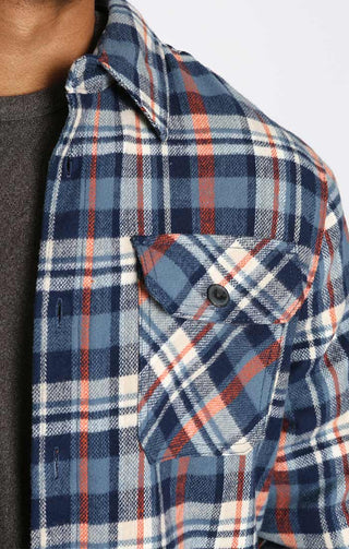 Sherpa Lined Brushed Flannel - JACHS NY