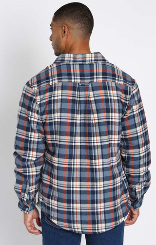 Sherpa Lined Brushed Flannel - JACHS NY