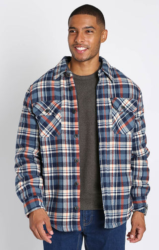 Sherpa Lined Brushed Flannel - JACHS NY