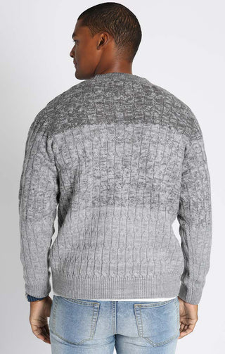 Cable Knit Crewneck Sweater - JACHS NY