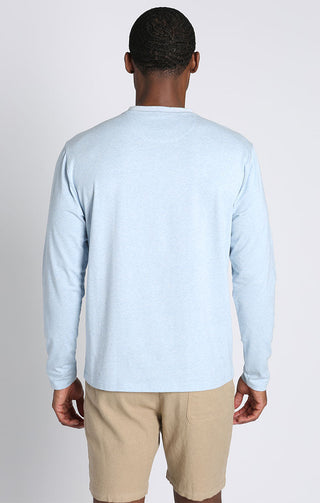 Long Sleeve Cotton Modal Crewneck - JACHS NY