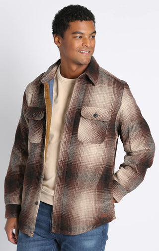 Wool Blend Shirt Jacket - JACHS NY