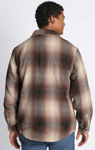 Wool Blend Shirt Jacket - JACHS NY