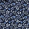 DARK BLUE POPLIN PRINT