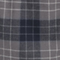 GREY NAVY PLAID FLANNEL