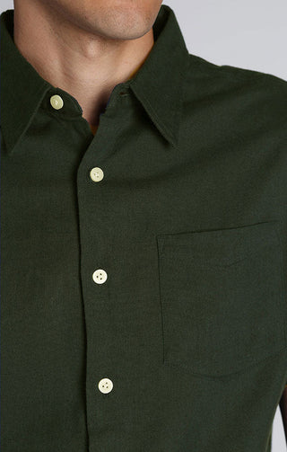 Cotton Linen Short Sleeve Shirt - JACHS NY