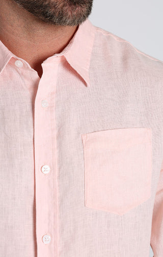 Linen Long Sleeve Shirt - JACHS NY