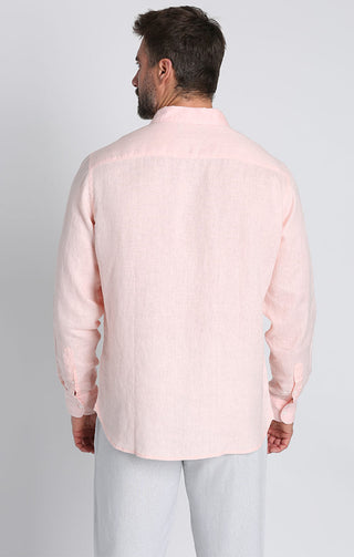 Linen Long Sleeve Shirt - JACHS NY