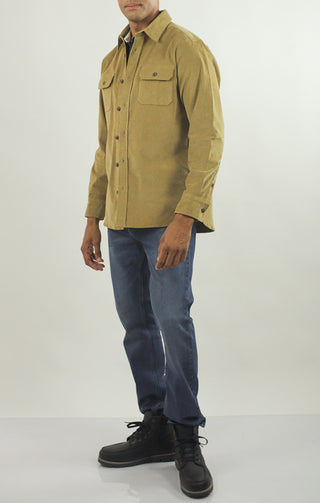 Stretch Corduroy Liberty Overshirt - JACHS NY