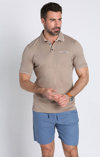 Carlyle Luxe Interlock Polo - JACHS NY