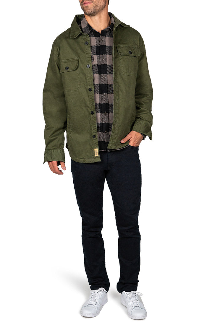 Blue Plaid Brawny Flannel Shirt – JACHS NY