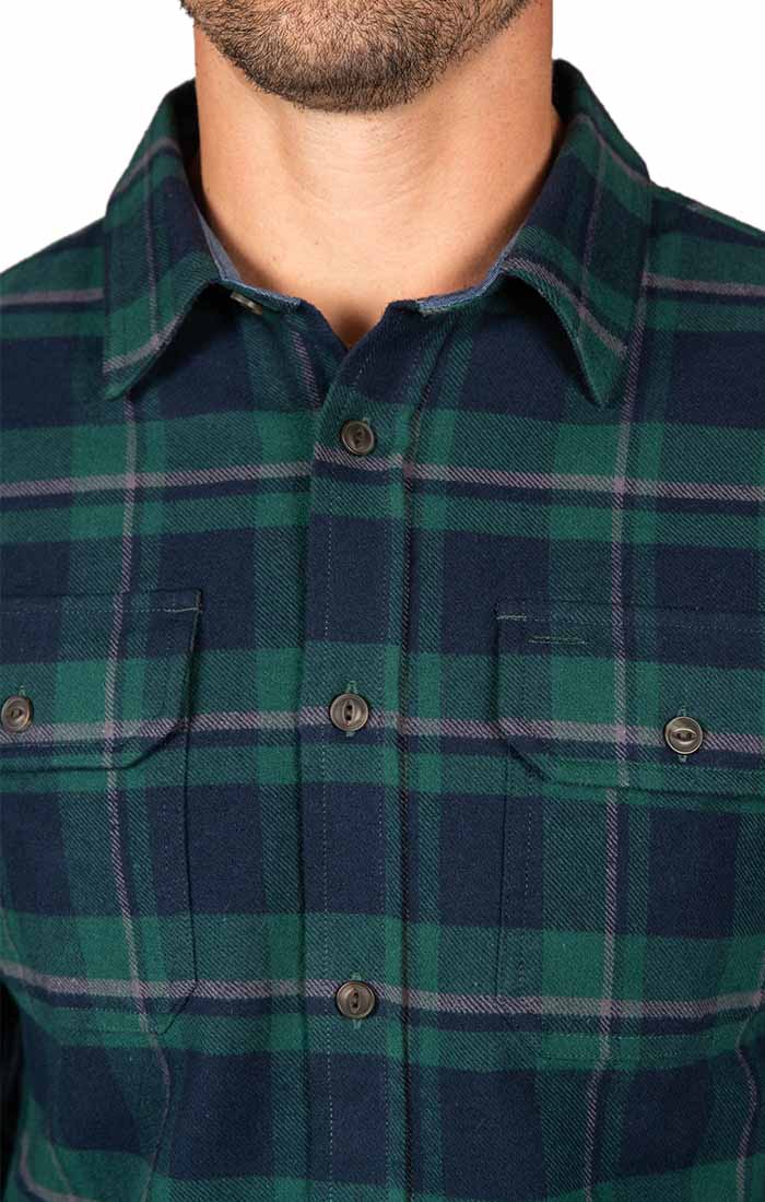 Limited Edition Green 2-Pack Flannel and Thermal – JACHS NY