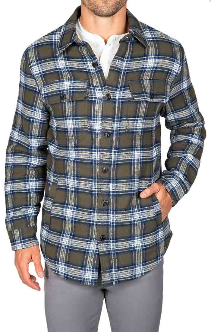 Limited Edition Green 2-Pack Flannel and Thermal – JACHS NY